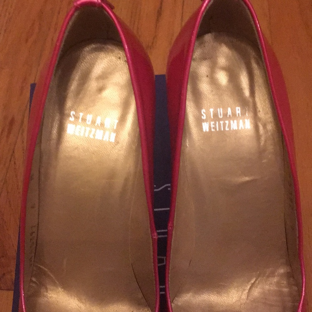Stuart Weizmann Open Toe Pumps - image 4